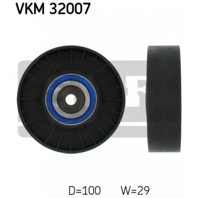 VKM 32007 SKF Обводний ролик